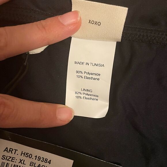 Pez D'Or Black Hipster Swim Bikini Bottom XL - Picture 5 of 6